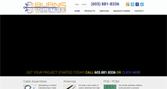 Desktop Screenshot of burnsindustriesinc.com